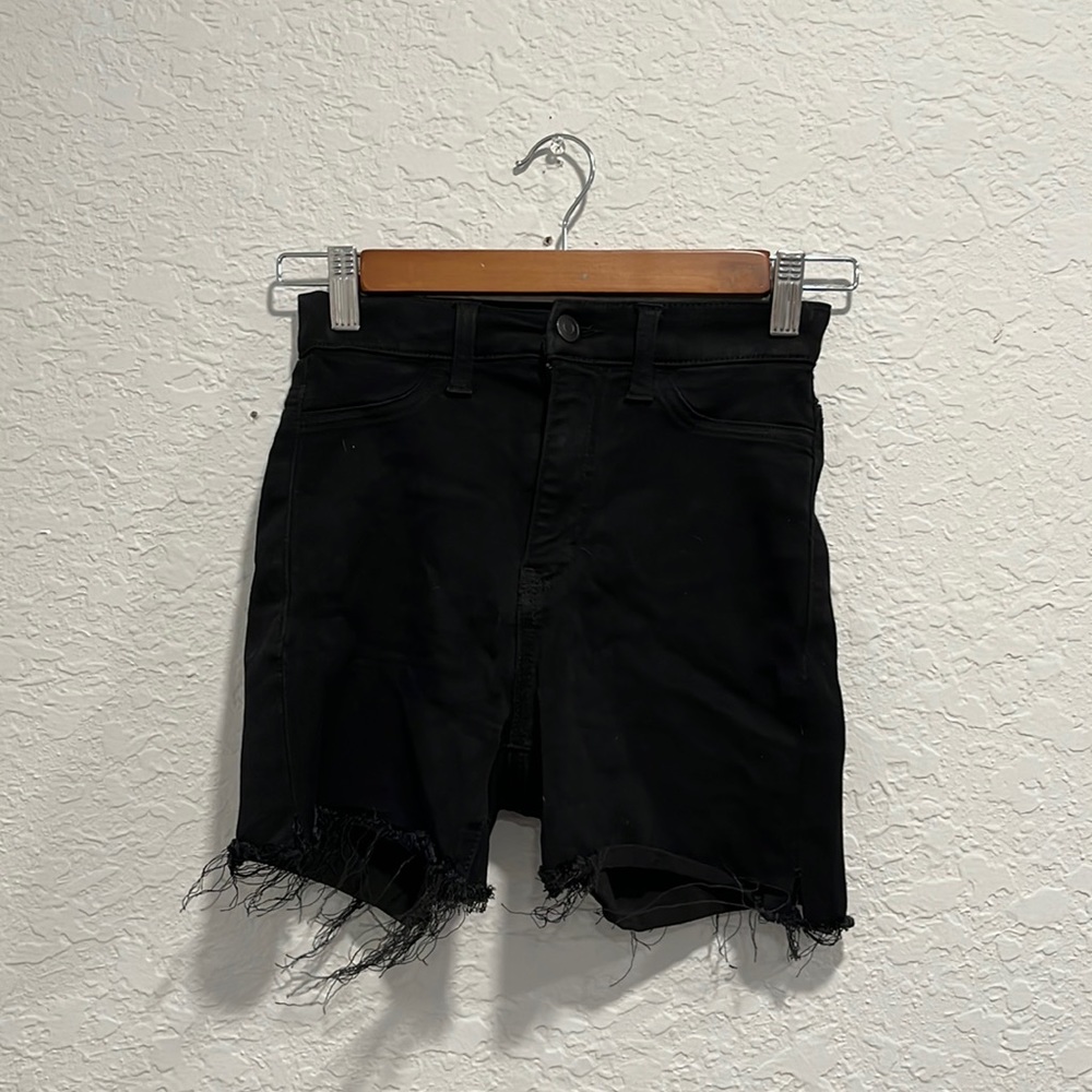 Fashion Nova black shorts size 3/26